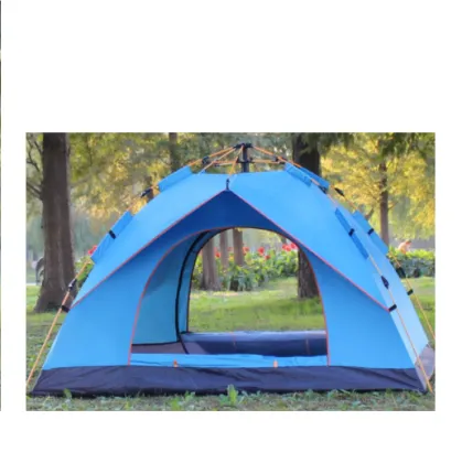 Outdoor Camping 3-4 People Camping Tent Waterproof Tourist Tent Hiking Fishing Beach Tent