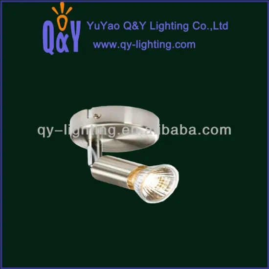 LED Bed Side Light Reading Wall Bedside Lamp Wall Mounted Task Lamp with On/Off Switch, Brushed Steel Finish spot light