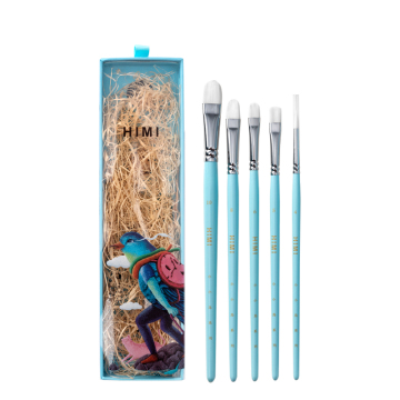 Himi Little Bird Painting Pinsel 5pcs rosa/blau