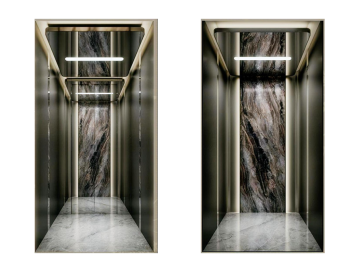 Innovador vagón familiar con escalera para uso doméstico