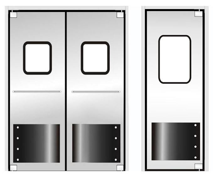 single and double leaf traffic doors