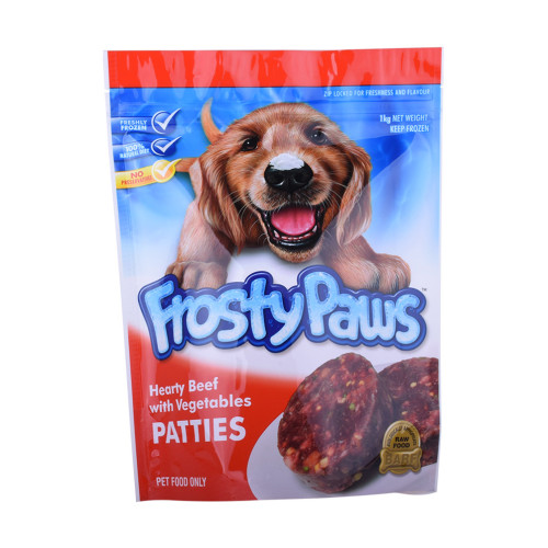 Custom Food Grade Dog Pet Food Treats Small Large Stand Up Pouch Packaging Bag