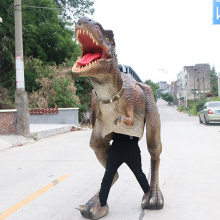 Lifesize Hidden Legs Velociraptor Costume