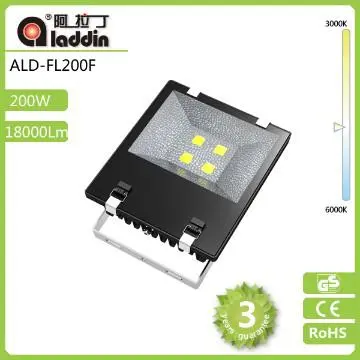 Newly fashion design LED floodlight 200W for billboard lighting