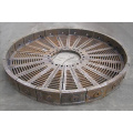 Steel Liner with Durability Silo chute chute manganese steel liner Manufactory