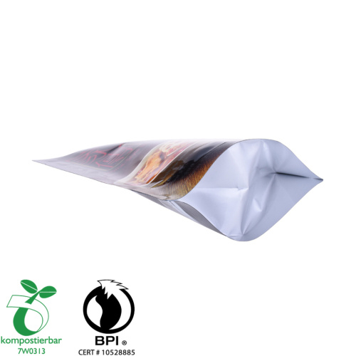 Recyclable muesli bag with logo Stand up pouch