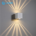 LEDER Square Simple White LED Outdoor Wall Light