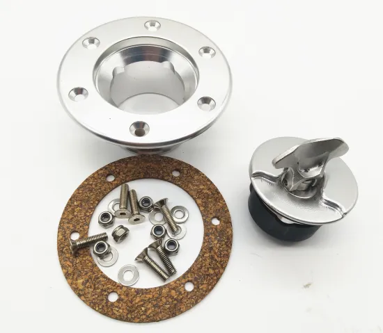 Aluminum Billet cnc machining  Mount 6 bolt ID35.5 Fuel cell  tank cover