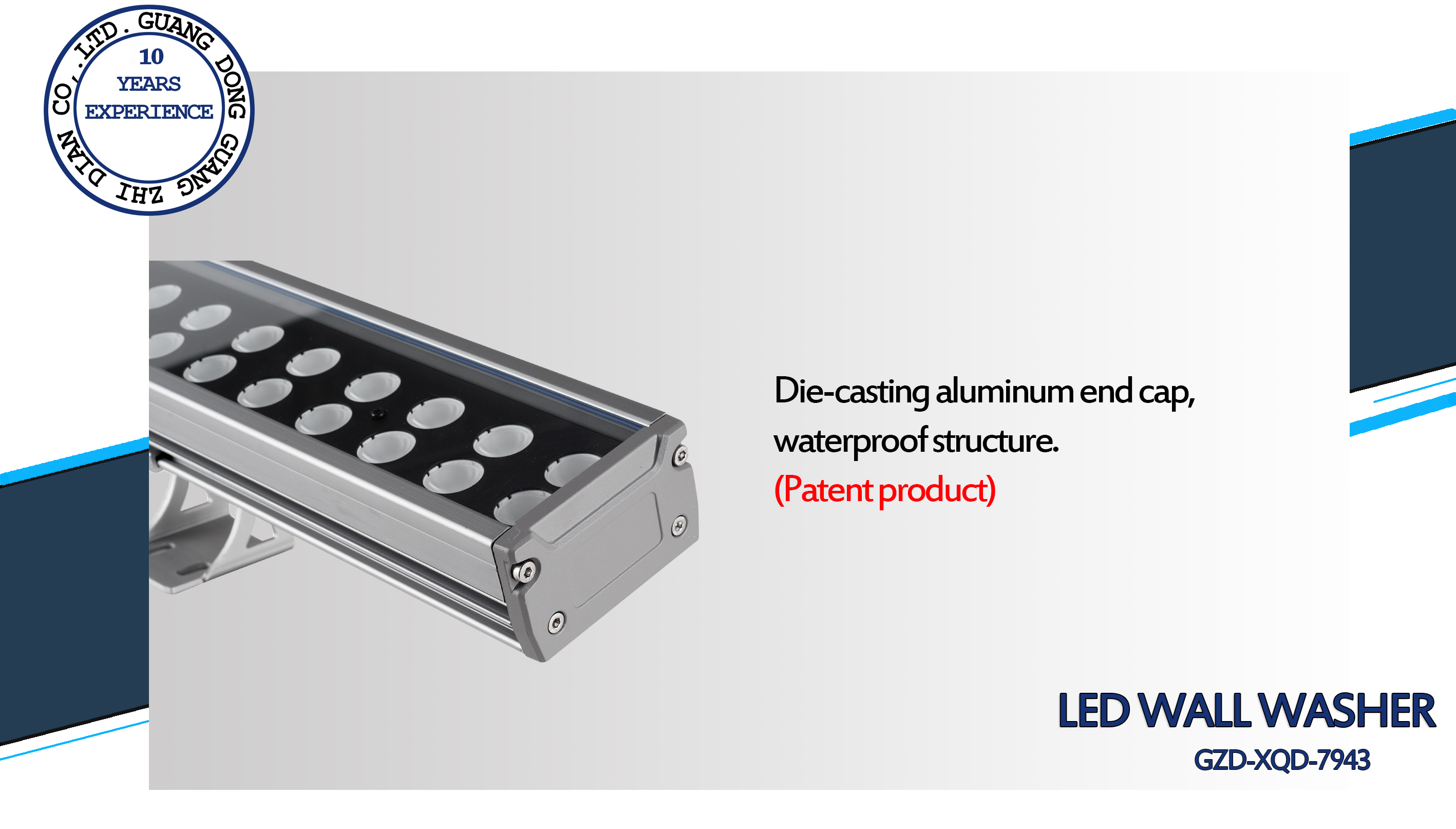 led linear wall washer