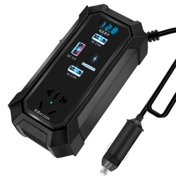 QC3.0/PD সহ বাল্ক এসি-আউটপুট ভেহিকেল পাওয়ার ইনভার্টার