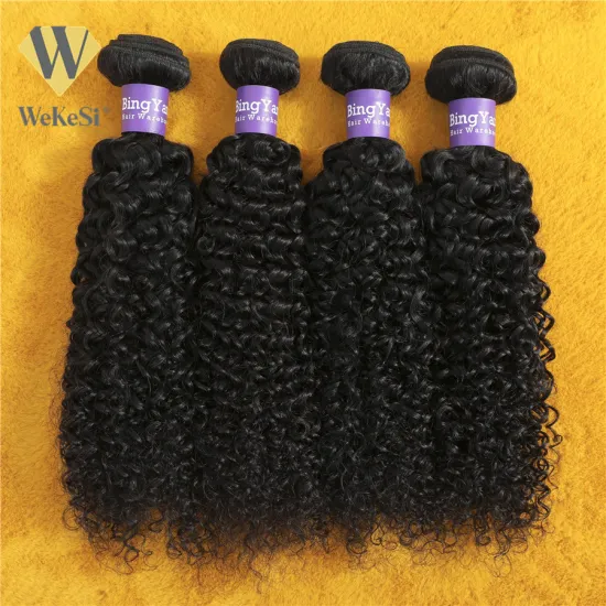 Virgin Straight Water Deep Body Wave Brazilian Lace Closure 100% Human 3 Hair Bundles With Closure