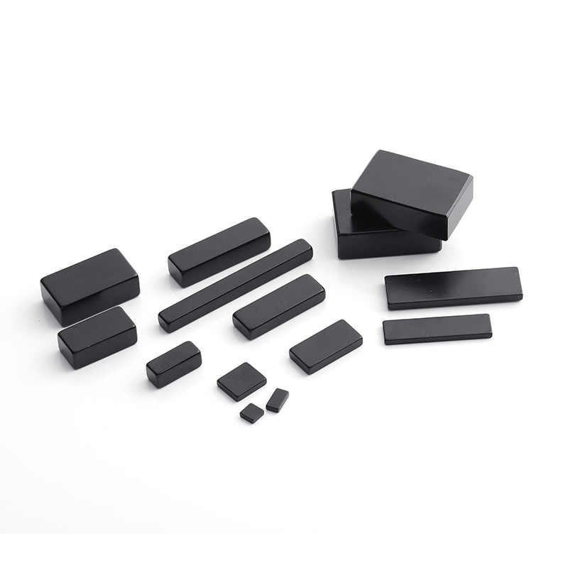 2023 N42 Neodymium Iron Boron Square Bonded Black Epoxy Magnet