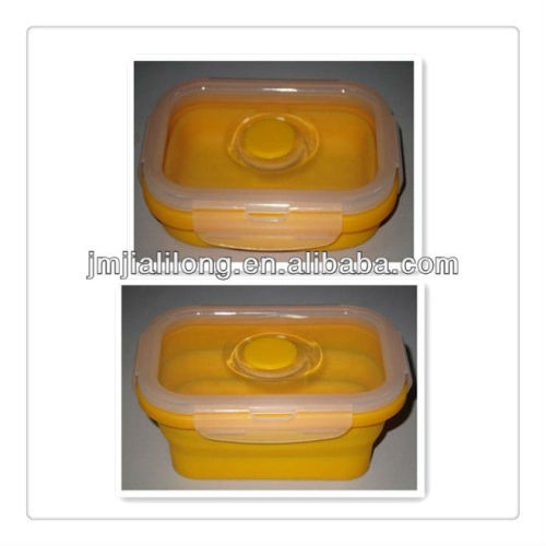 Ecofriendly Silicone Collapsible Lunch Box