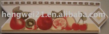 Inter-lock ceramic border tiles DK-1556