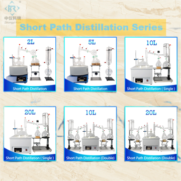 Unidad de columna de equipos de destilación fraccionaria