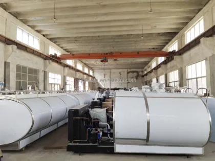 Dairy Farm Milk Tank Mixer & Cooling Tank - 1000 Liters Coconut Milk Machine