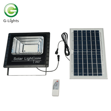 Proyector Solar Led Smd 200w Control Remoto