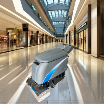 Compact Walk-Behind Shop Escalator Cleaning Machine