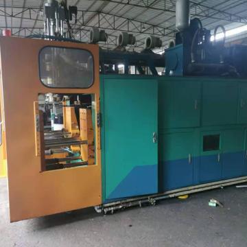 Used 10L Blowing Molding Machine with 100 Point Wall Thickness Controller, Single Head, Double Station