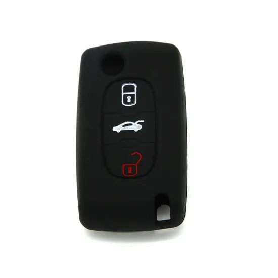 Peugeot Car Accessories Silicone 3 Buttons