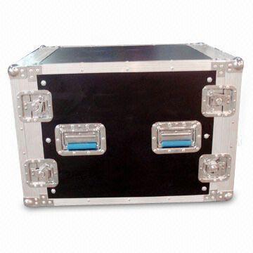 Aluminum Tool Case, Made of Black Fire-resistant Board with Reinforced Large Corners
