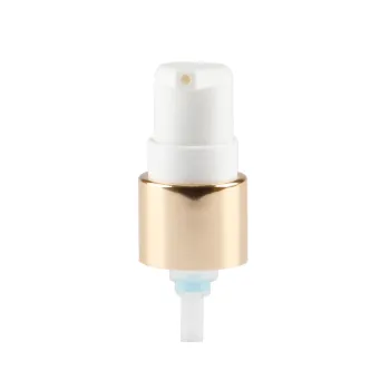 24/410 powder treatment for cream pump bottle Aluminium