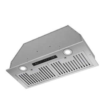 Automatically Cleaning Large Suction Range Hood for Kitchen