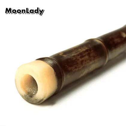 G/bB Key Bamboo Flute Dark Brown Vertical Flute Musical Instruments Chinese Traditional Hadmade Woodwind Instrument Xiao