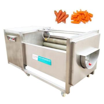 Commercial Carrot Washing and Peeling Machine - 500kg/1000kg per Hour
