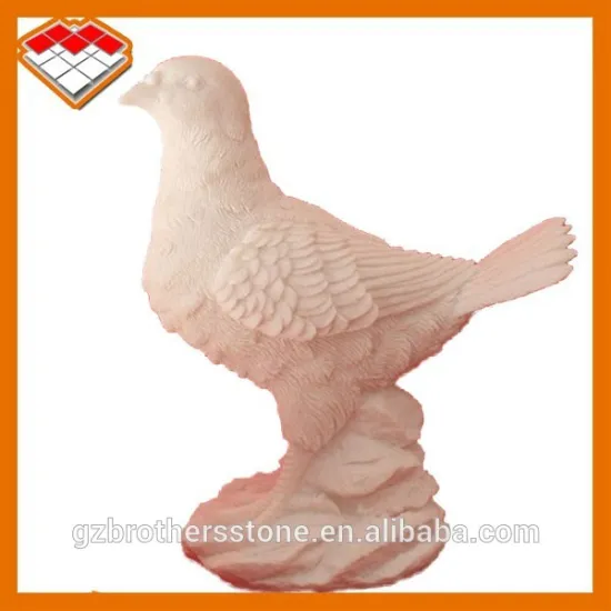 Chinese hand carved animal sculpture type abstract bird sculpture