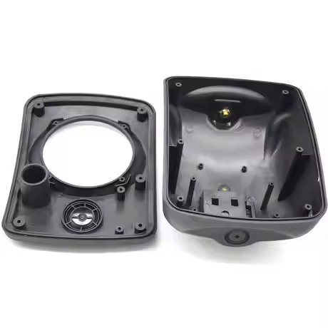 ABS Black Plastic Injection Plastic Cover Shell
