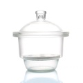 Clear Glass Desiccator with Porcelain Plate 210mm