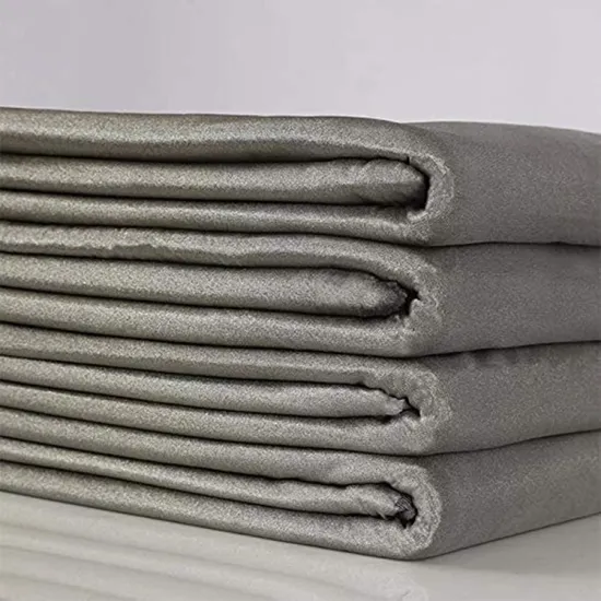 100% Silver Fiber Wearable Conductive EMF Fabric