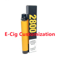 Custom vape Disposable Pod 2800 Puffs 5%