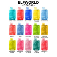 Elfworld De6000 recargable Vape Pen al por mayor