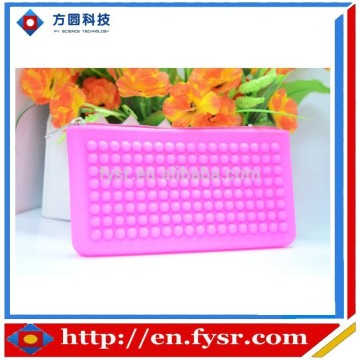 2016 Fashion shopping silicone jelly handbag/ silicone storage bag