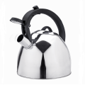 Stovetop coffee kettle with whistling spout 2Qt