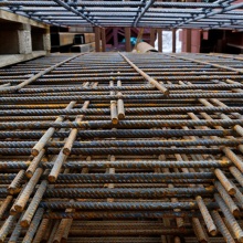 Ponte costruzione in acciaio carbone in acciaio mesh di rinforzo