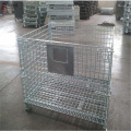 nicktainer wire mesh container for pet preform storage