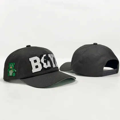 Plain Dad Caps - Black Dad Hats - Happy Dad Hat