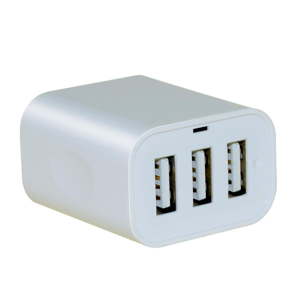 شاحن الجدار 15W 3-Port USB شاحن الجدار