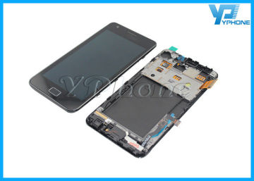 White Gold Amsung Phone Lcd Screen Replacement For Samsung Galaxy S2 I9100