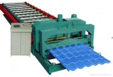 380v 250mm H - Beam Aluminium Corrugated Sheet Roll Forming Machine