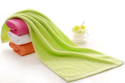 Discount Lime Green Hand Towels 100% Cotton