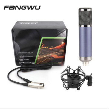 Guangdong Musical Sure Condenser Mikrofone RGB Lighting 16, 26, 34 mm Set für Sound Studio, Live -Streaming, Podcasting und Aufnahmegeräte