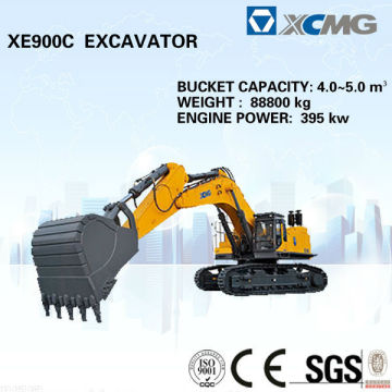 XCMG XE900C big excavator of 100 ton crawler excavator