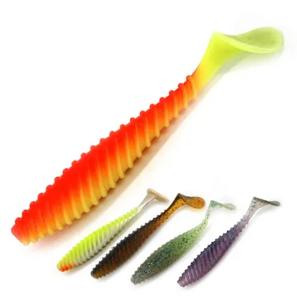 130mm 14g Paddle Tail Soft Bait Sea Bass Fishing Lures