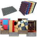 1pc Soundproofing Foam Studio Acoustic Panels Studio Foam Wedges 25x25x4cm Soundproof Absorption Treatment Panel FDH