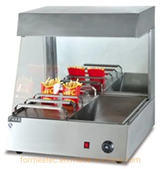 French Fries Warmer Countertop Chips Worker Counter Top Electric Chips Warmer