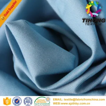 2016 wholesale indigo twill cotton textile dyed cotton twill fabric